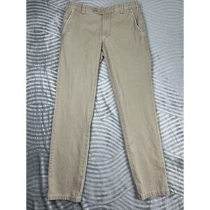 MEYER Modern Comfort Ultra Stretch Chicago Trousers Men 32x32 Beige Pants Chino
